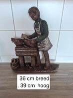 wanddecoratie beeld slager, Verzamelen, Beelden en Beeldjes, Ophalen, Gebruikt