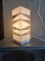 Vero Alabastro italy marmer onyx design lamp., Overige materialen, Ophalen of Verzenden, Zo goed als nieuw, Modern