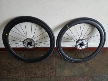 Mavic cosmic carbon wielset, 5cm hoge velg.  beschikbaar voor biedingen