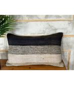 Vintage Kelim Kussen 60x40 cm, Ophalen of Verzenden, Zo goed als nieuw, Overige kleuren, Rechthoekig