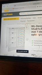 Nieuw kastje nog in doos, Huis en Inrichting, Badkamer | Badkamermeubels, Overige typen, Nieuw, Ophalen of Verzenden, Minder dan 100 cm
