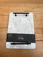 Dienblad marmer, Ophalen, Zo goed als nieuw, Rond, Overige materialen