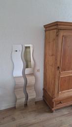 2delige spiegel, Huis en Inrichting, Woonaccessoires | Spiegels, Ophalen, Zo goed als nieuw, Rechthoekig, Minder dan 100 cm
