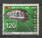 001-26 Zwitserland 2002 / SBB CFF FFS 1902-2002 Sf 1.20, Verzenden, Gestempeld
