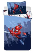 Spiderman Baby Dekbedovertrek 100x135 - Diverse Uitvoeringen, Kinderen en Baby's, Kinderkamer | Beddengoed, Nieuw, Blauw, Dekbedovertrek