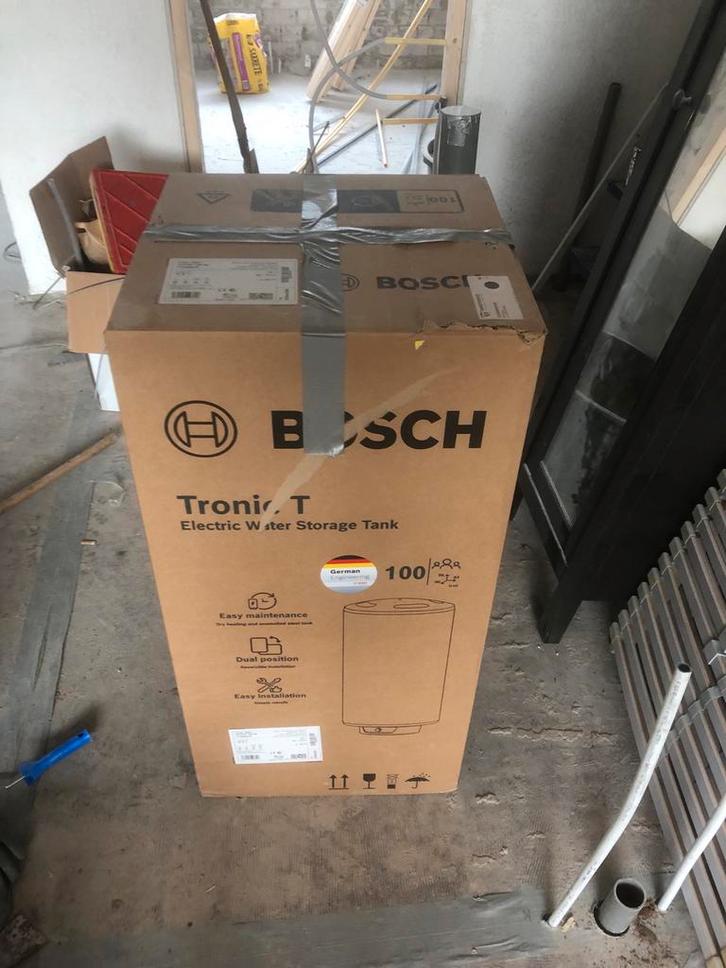 Bosch Boiler 100L - Nieuw in doos!, Doe-het-zelf en Verbouw, Geisers en Boilers, Nieuw, Boiler, Aardgas, 100 liter of meer, Minder dan 3 jaar oud