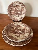 vijf Swan Inn borden, Antiek en Kunst, Antiek | Servies los, Ophalen of Verzenden