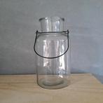 Glazen stolp/vaas, Overige kleuren, Ophalen of Verzenden, Minder dan 50 cm, Glas