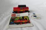 Lego trein 12 volt, set 723 locomotive met db-sticker, Kinderen en Baby's, Speelgoed | Duplo en Lego, Complete set, Gebruikt, Ophalen of Verzenden