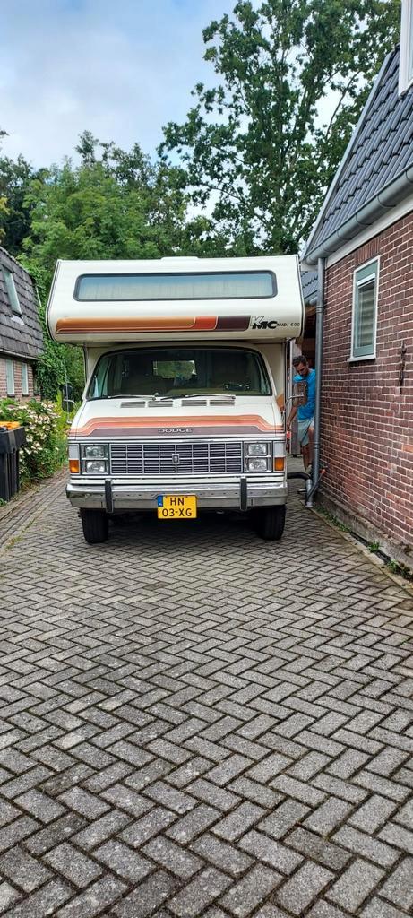 Dodge USA Camper, Caravans en Kamperen, Campers, Particulier, Half-integraal, tot en met 4, Overige merken, Benzine, 6 tot 7 meter