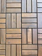 Ikea tegels RUNNEN. Acaciahout. Ikea tiles, Ophalen, Zo goed als nieuw, Hout