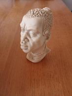 Bust buste Afrikaanse man hoofd afrika afrikaans, Antiek en Kunst, Ophalen of Verzenden