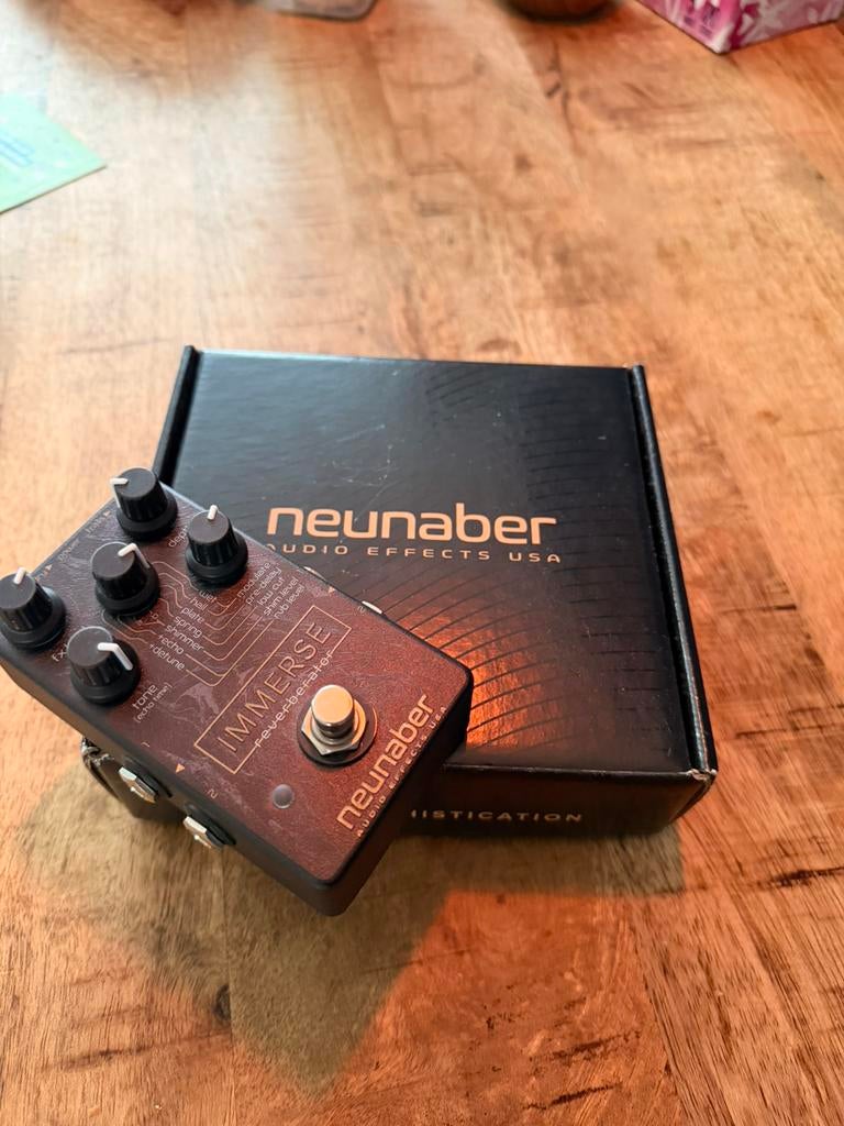 Neunaber Immerse mk I Reverb Pedaal, Muziek en Instrumenten, Effecten, Ophalen of Verzenden, Zo goed als nieuw, Reverb