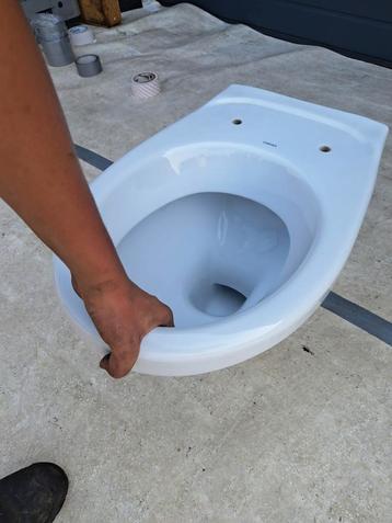 8x Nieuwe Wisa diepspoelcloset wit (B22) beschikbaar voor biedingen