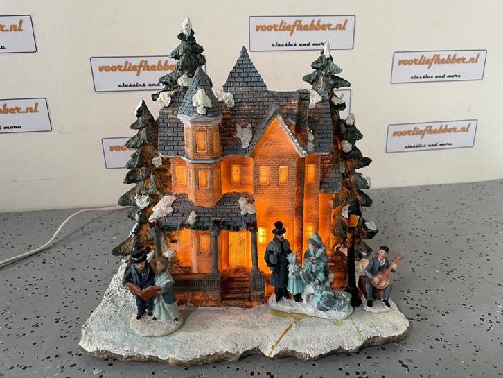 kerst, Verlichte villa, Diversen, Kerst, Gebruikt, Ophalen