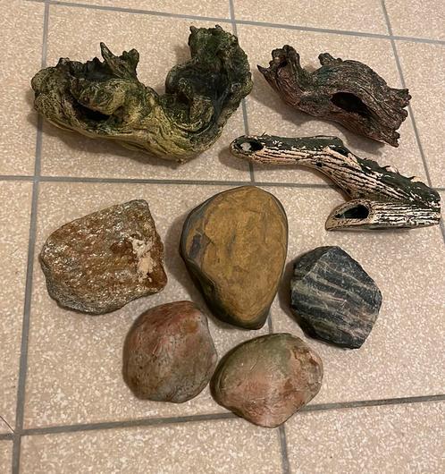 Aquarium ornamenten, alles voor 5,-, Verzamelen, Mineralen en Fossielen, Schelp(en), Ophalen of Verzenden
