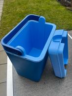 Blauwe Koelbox - 39x25x40 cm, Ophalen, Gebruikt, Koelbox, Koelelement