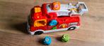 VTech Toet Toet Auto Brandweerauto met Blokken, Kinderen en Baby's, Speelgoed | Vtech, Ophalen of Verzenden, Gebruikt, 6 maanden tot 2 jaar