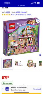 Lego Friends Pizzeria - Compleet!, Ophalen of Verzenden, Zo goed als nieuw, Complete set, Lego
