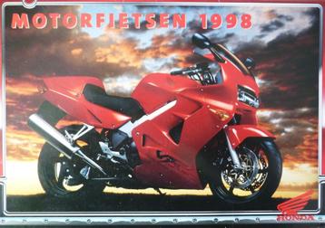 Folder HONDA Motorfietsen 1998 beschikbaar voor biedingen