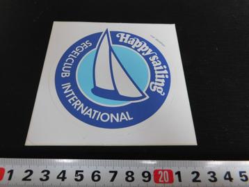 sticker zeilclub segelclub international happy sailing beschikbaar voor biedingen