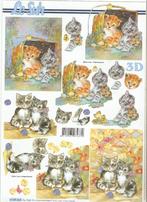 d16 knipvel le suh 4169.266 poezen, Ophalen of Verzenden, Nieuw, Dieren, Knipvel