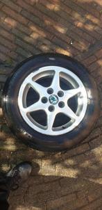 skoda velgen 14 inch 5x100 lees gehele bericht, 14 inch, Gebruikt, 175 mm, Ophalen of Verzenden