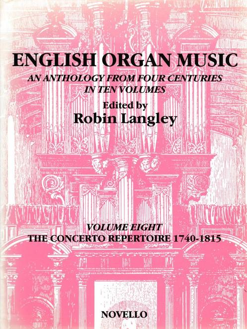 ROBIN LANGLEY - ENGLISH ORGAN MUSIC - VOLUME 8, Muziek en Instrumenten, Bladmuziek, Gebruikt, Klassiek, Ophalen of Verzenden