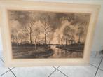 Arnold Marc Gorter (1866-1933) tekening, Ophalen of Verzenden