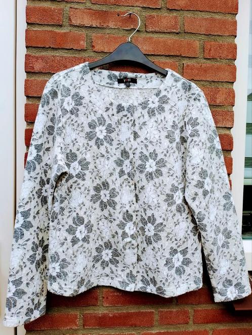 Luxe bedrukte super mooi jasje van YEST, XL
Grijs-wit, Kleding | Dames, Jasjes, Kostuums en Pakken, Zo goed als nieuw, Jasje, Maat 46/48 (XL) of groter