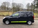 Dacia DOKKER 1.5 DCI 90 SOLID - Airco - Euro 6 - Nette bus !, 4 cilinders, Zwart, Origineel Nederlands, 2 stoelen