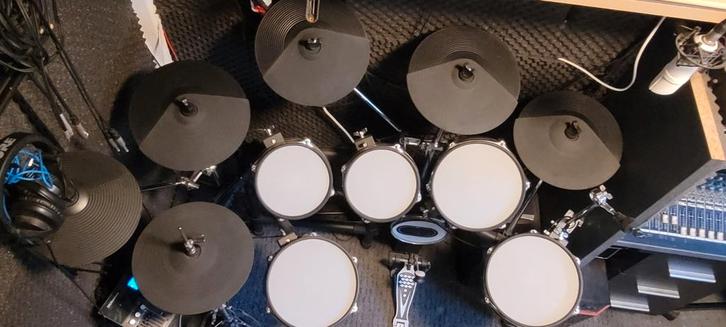 MILLENIUM MPS-850 DRUMSET UPGRADE Z.G.A.N PLUS EXTRAS, Muziek en Instrumenten, Drumstellen en Slagwerk, Zo goed als nieuw, Overige merken
