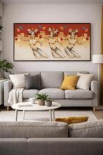 Uniek Balinees kunstwerk – olie op doek – uit Ubud, Antiek en Kunst, Kunst | Schilderijen | Modern, Ophalen