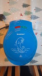 Silvercrest wafelijzer zeedieren, Ophalen of Verzenden, Uitneembare platen, Gebruikt