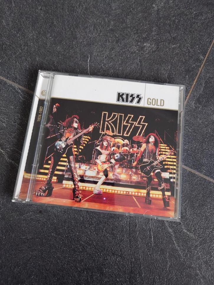 Kiss - Gold - Dubbel CD, Cd's en Dvd's, Cd's | Rock, Zo goed als nieuw, Rock-'n-Roll, Ophalen of Verzenden