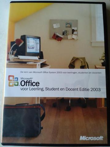 Microsoft Office 2003 leerling student docent editie beschikbaar voor biedingen