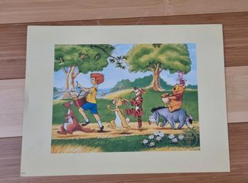 4 Litho's Winnie The Pooh  beschikbaar voor biedingen