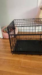 Luxe Honden bench voor kleine honden met schuifdeur, Dieren en Toebehoren, Ophalen, Zo goed als nieuw