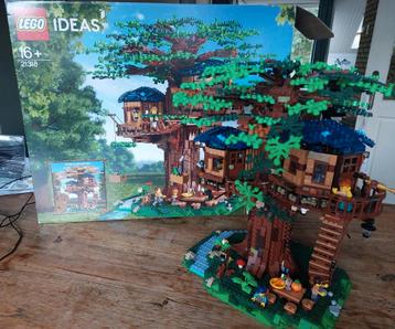 Lego ideas tree house boomhut 21318 - compleet met doos beschikbaar voor biedingen