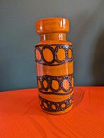 Vintage West Germany Vaas Oranje 30cm, Antiek en Kunst, Antiek | Vazen, Ophalen