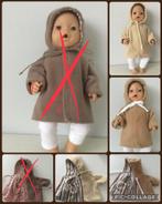 Poppenkleertjes babypop 43 cm babyborn pop 43 jasje, Ophalen of Verzenden, Nieuw, Babypop