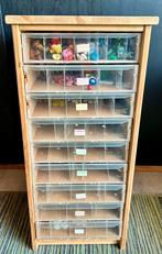 Grenen ladenkast met inhoud, Hobby en Vrije tijd, Ophalen of Verzenden, Gebruikt, Haken, Overige typen