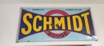 Emaille bord SCHMIDT 1947, Ophalen of Verzenden, Zo goed als nieuw, Reclamebord