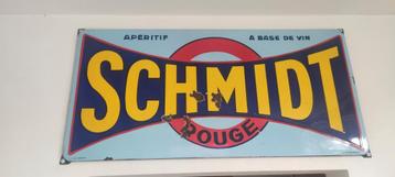 Emaille bord SCHMIDT 1947 beschikbaar voor biedingen