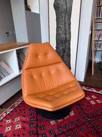 Artifort 510 Lounge Chair Leather, Ophalen of Verzenden, Gebruikt, 75 tot 100 cm, Leer
