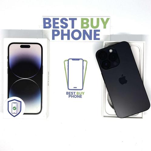 iPhone 14 Pro 128GB zwart /zeer net /100% batt /garantie, Telecommunicatie, Mobiele telefoons | Apple iPhone, 128 GB, Zonder abonnement