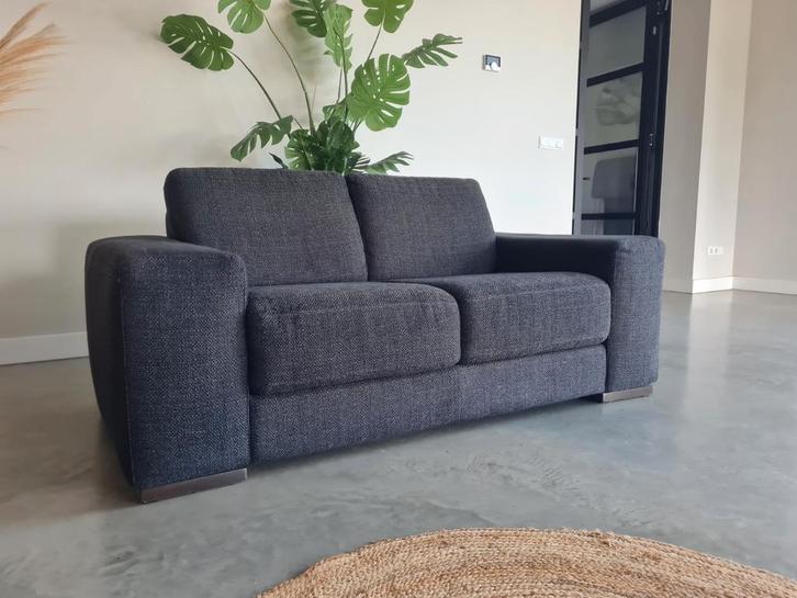 Natuzzi 2 pers bank, Huis en Inrichting, Banken | Bankstellen, Zo goed als nieuw, Rechte bank, Eenpersoons, 200 tot 250 cm, 75 tot 100 cm