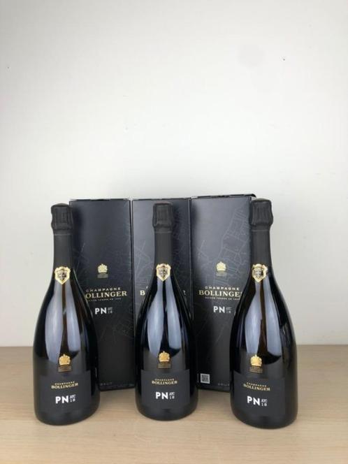 Bollinger PN AYC 100% Pinot Noir 2018, Verzamelen, Wijnen, Nieuw, Champagne, Frankrijk, Ophalen of Verzenden