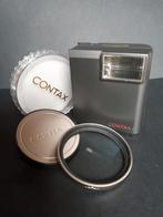 Contax T14 Flits, Lensdop & UV Filter - Als Nieuw!, Ophalen of Verzenden, Zo goed als nieuw, Overige merken