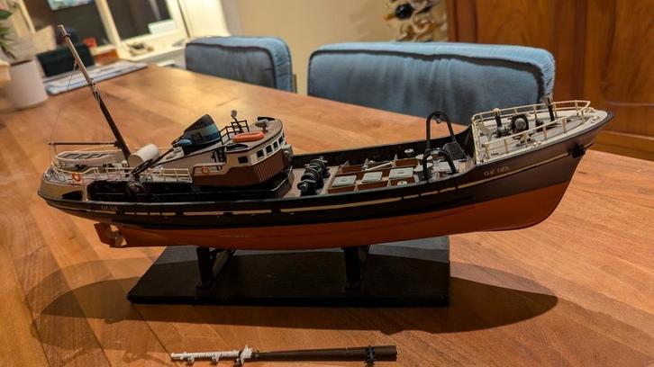 Revell Trawler Marilyn - Elektromotor, Hobby en Vrije tijd, Modelbouw | Boten en Schepen, Gebruikt, 1:50 tot 1:200, Revell, Ophalen of Verzenden